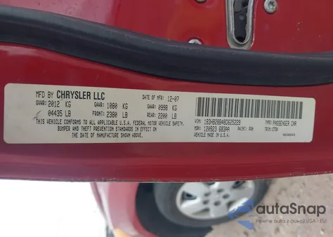 2008 Dodge Caliber Se z USA, uszkodzony, nr VIN 1B3HB28B48D625229